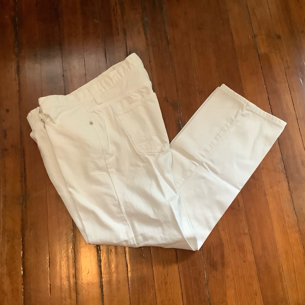 Men’s Hilfiger Rebel Slim white 33/30 jeans EUC